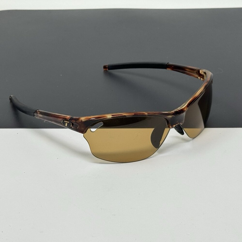 Tifosi Sunglasses Wasp Tortoise Frame Only Scratched Lenses